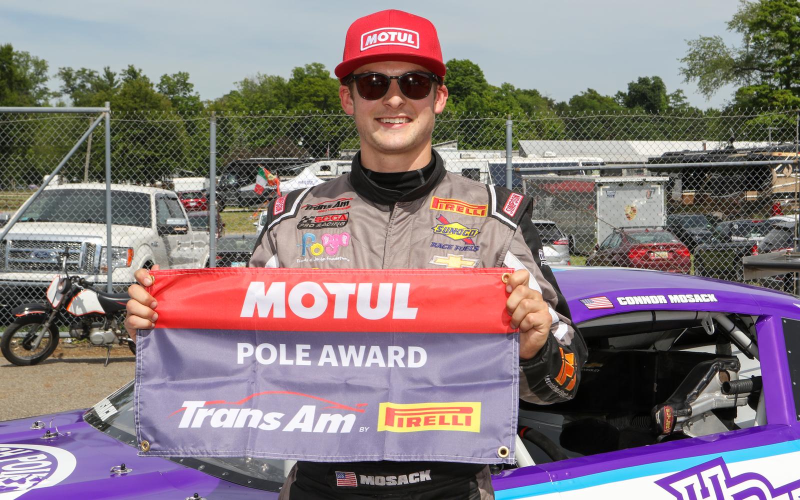 Connor Mosack Earns Third Motul Pole of 2022 at Mid-Ohio, Sets New Track Record